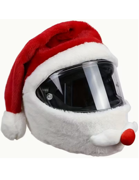 FUNDA DE CASCO DE PAPÁ NOEL