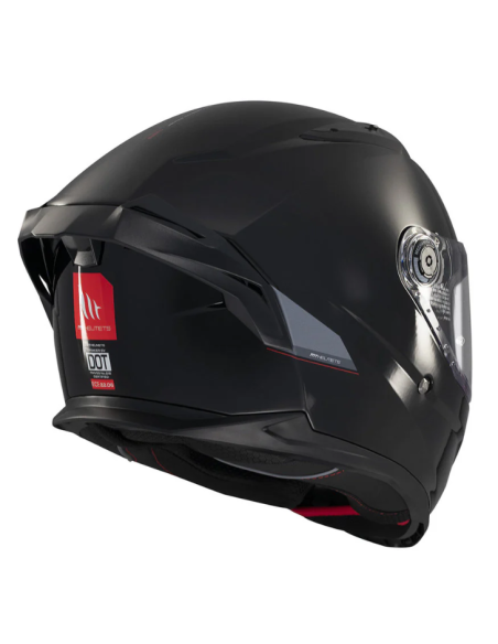 CASCO MT SV SOLID NEGRO BRILLO