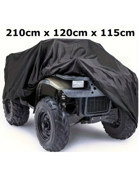 FUNDA DE MOTO ATV QUAD - TALLA XL - Largo 210cm Ancho 120cm Alto 115cm