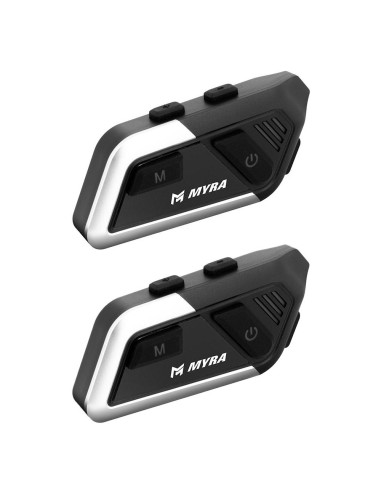 INTERCOMUNICADORES DE MOTO MYRA DOBLE
