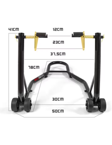 CABALLETE DE MOTO DELANTERO DE HORQUILLA