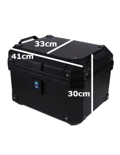 MALETA BAUL TRASERO 35 LITROS COLOR NEGRO LIQUIDACIÓN 2