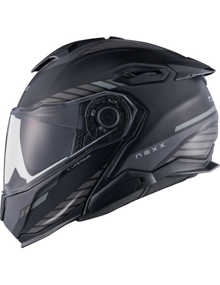 CASCO NEXX MODULAR X.LIFETOUR GLOBE NEGRO/GRIS MATE