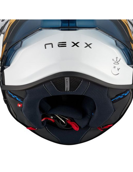 CASCO NEXX X.R3R ZIGER CARBON GRIS ORO