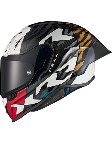 CASCO NEXX X.R3R ZIGER CARBON GRIS ORO