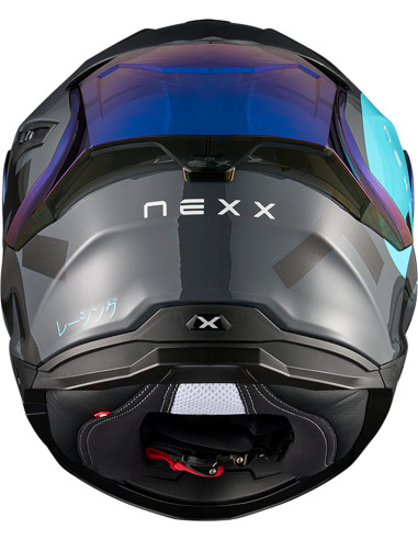 CASCO DE MOTO NEXX Y.100R NIPPON GRIS PREMIUM
