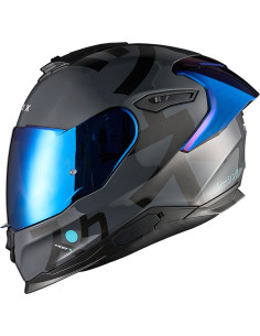 CASCO DE MOTO NEXX Y.100R NIPPON GRIS PREMIUM