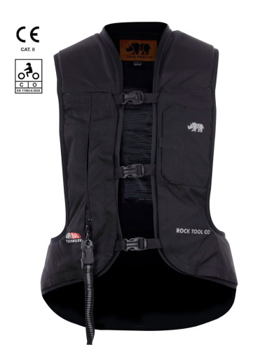 CHALECO DE MOTO AIRBAG TOURING EVO NEGRO