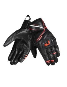 GUANTES DE MOTO VERANO MUGELLO NEGRO/ROJO
