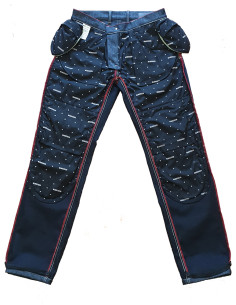 PANTALÓN DE MOTO VAQUERO KEVLAR IMPERMEABLE MILO 2