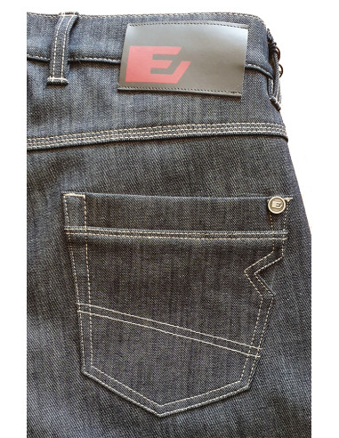 PANTALÓN DE MOTO VAQUERO KEVLAR IMPERMEABLE MILO