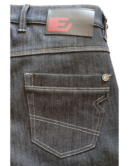PANTALÓN DE MOTO VAQUERO KEVLAR IMPERMEABLE MILO