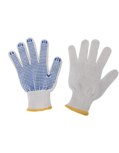 GUANTES DE POLI ALGODÓN DE TRABAJO