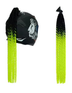 TRENZAS PARA CASCO DE MOTO