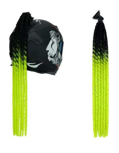 TRENZAS PARA CASCO DE MOTO