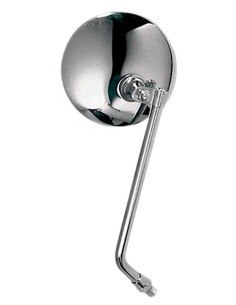 Espejo de moto cromado plateado M10