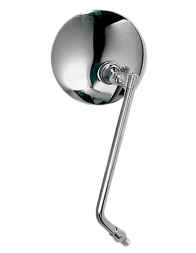 Espejo de moto cromado plateado M10