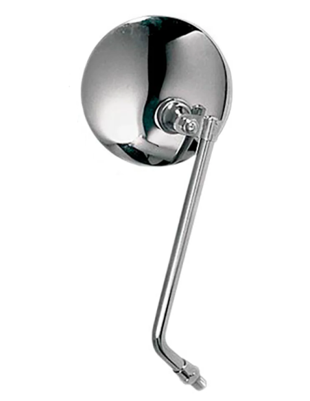 Espejo de moto cromado plateado M10