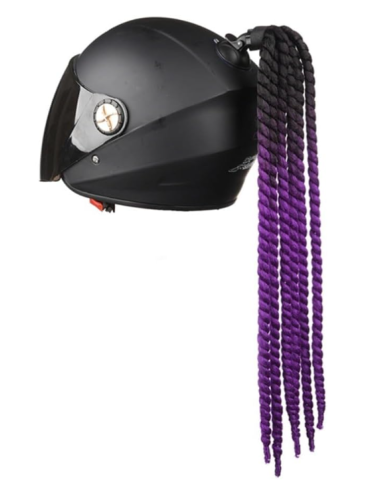 TRENZAS PARA CASCO DE MOTO
