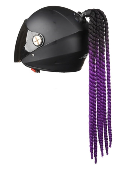 TRENZAS PARA CASCO DE MOTO