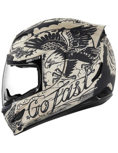 CASCO ICON AIRMADA SCRAWL WHITE INDIO LOCO