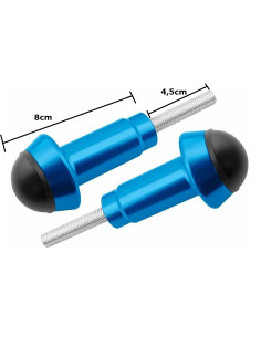 TOPES ANTICAIDA PROTECTORES YAMAHA FZ6 FAZER AZUL... 2