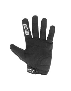 GUANTES DE MOTO NEGROS BURN CON PROTECCIONES 2