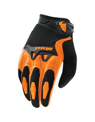 GUANTES DE MOTO S15 SPECTRUM NARANJA