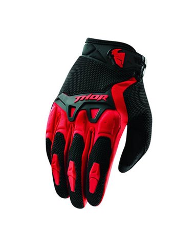 GUANTES DE MOTO S15 SPECTRUM ROJO