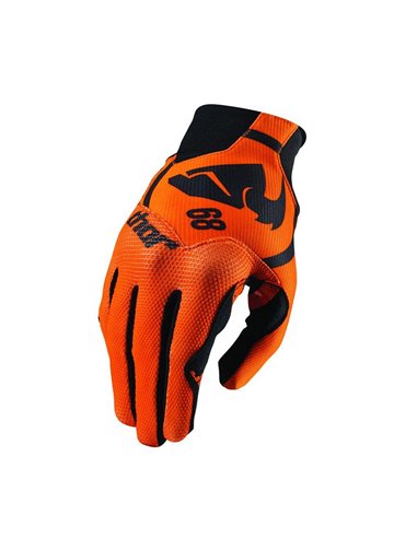 GUANTES DE MOTO S16 VPLUS NARANJA