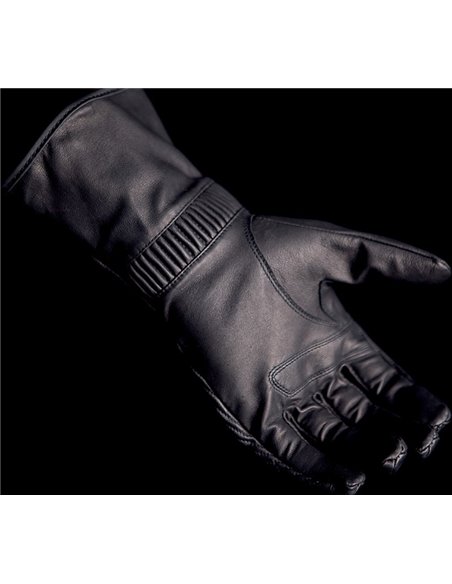 GUANTES DE MOTO ICON KAGAROO NEGROS