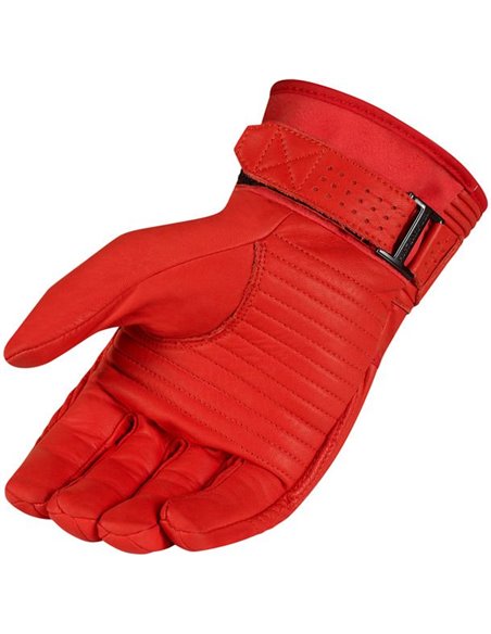 GUANTES DE MOTO ICON BELTWAY ROJOS