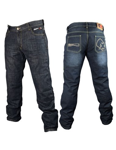 PANTALON DE MOTO VAQUERO DE KEVLAR SP-J2