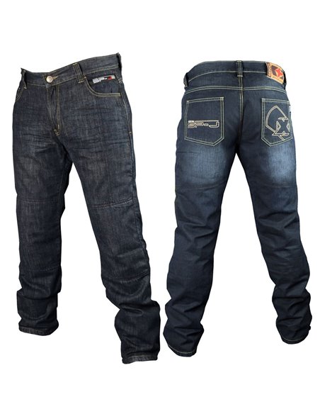 PANTALON DE MOTO VAQUERO DE KEVLAR SP-J2