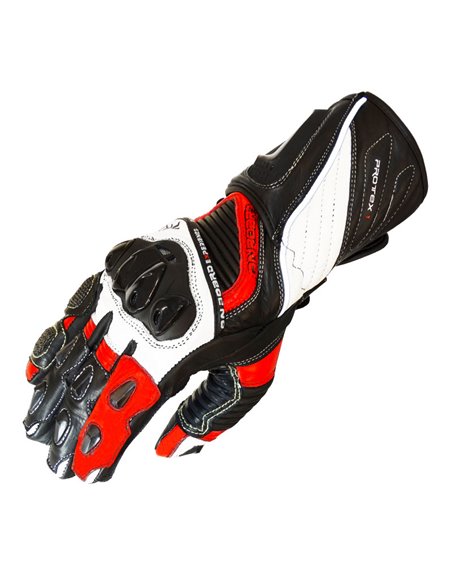 GUANTES PRX-1 NEGRO/ROJO