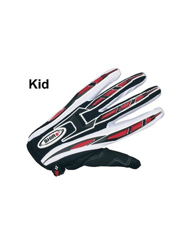 GUANTES OFF ROAD NIÑO MX-01 NEGRO
