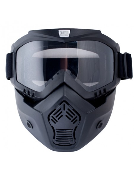 MASCARA CON GAFAS MOTO