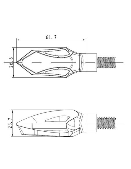 INTERMITENTES DE MOTO UNIVERSAL HOUSE