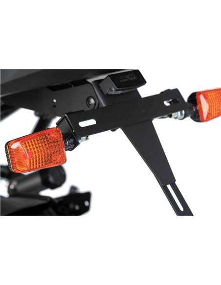 INTERMITENTES DE MOTO UNIVERSAL MINI SIMIL CARBONO LARGO