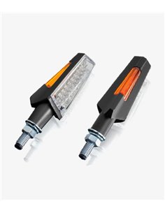 INTERMITENTES DE MOTO UNIVERSAL LANZA NEGRO