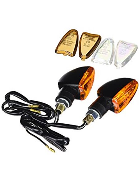 INTERMITENTES DE MOTO UNIVERSAL STAR CORTO NEGRO