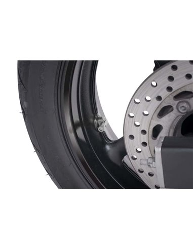 JUEGO DE VALVULAS UNIVERSALES COLOR PLATA 8,3mm