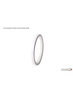 TIRAS DE RUEDAS PARA MOTO COLOR BLANCO PURO SIN APLICADOR