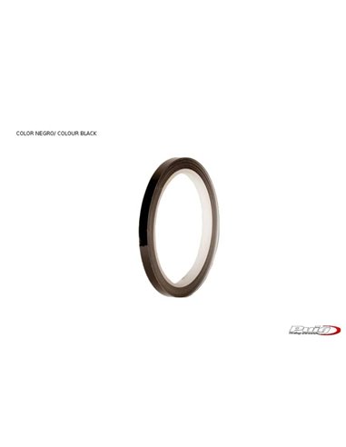 TIRAS DE RUEDAS PARA MOTO COLOR NEGRO SIN APLICADOR