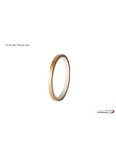 TIRAS DE RUEDAS PARA MOTO COLOR ORO SIN APLICADOR 2