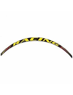 TIRAS EN ARCO PARA MOTO UNIVERSAL COLOR AMARILLO RACING 2