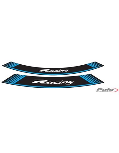 TIRAS EN ARCO ESPECIAL UNIVERSAL COLOR AZUL RACING