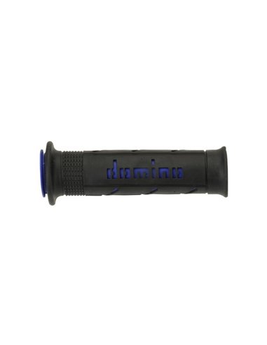 PUÑOS DE MOTO RACING SUPERSOFT NEGRO/AZUL