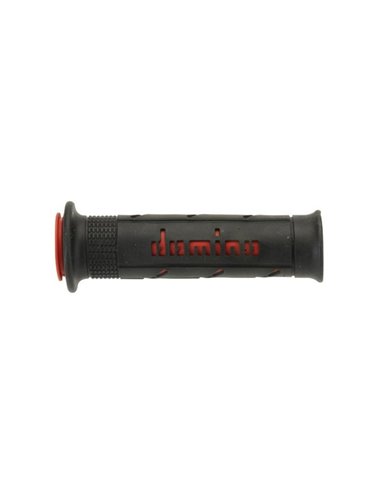 PUÑOS DE MOTOS RACING SUPERSOFT NEGRO/ROJO