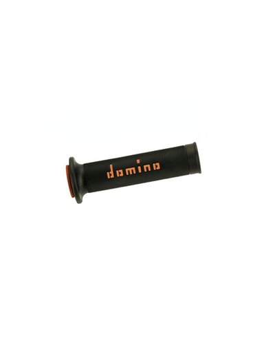PUÑOS DE MOTO RACING NEGRO/NARANJA